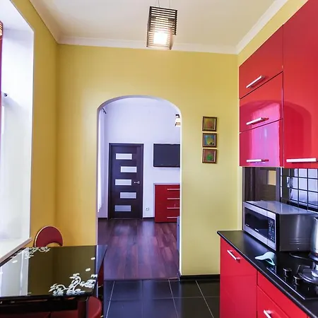 U Centri Lvova -